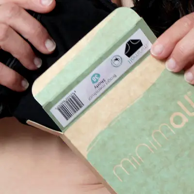 minimall - slip mestruali cotone organico taglia 40