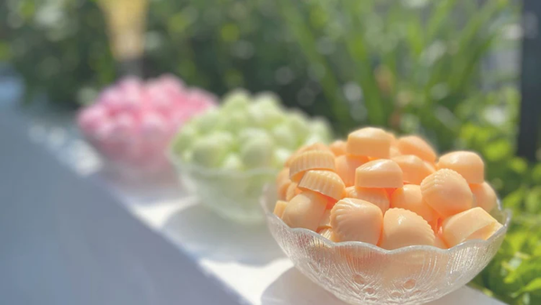 Poppets - 2 sapone profumatore per salviette lavabili wishes