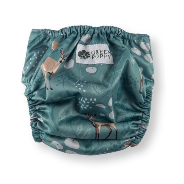 Green Poppy - pocket Coolmax organico renna