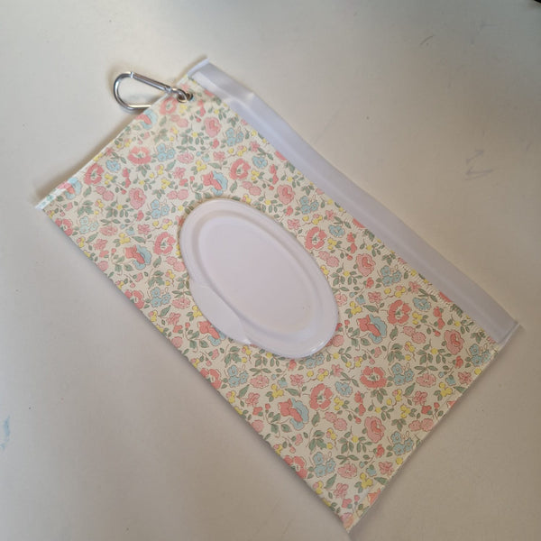 Porta salviette lavabili umidificate in plastica fiori