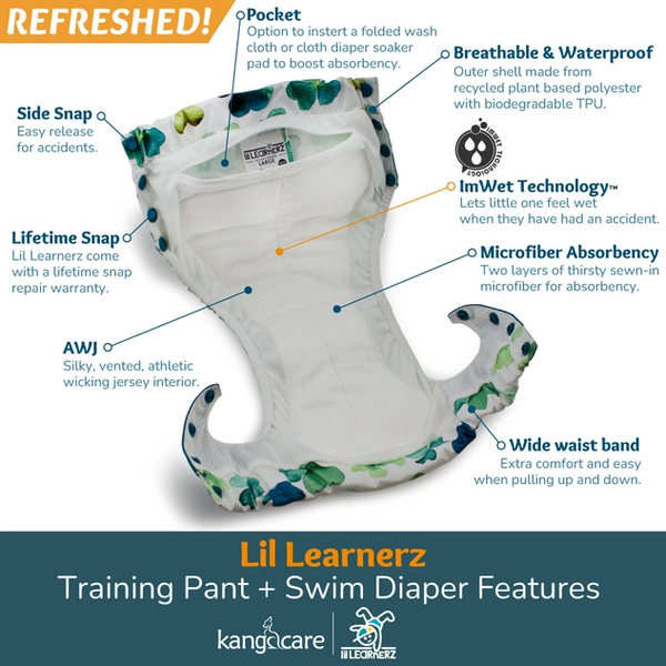 Lil Learnerz - Mutandina Trainer S dai 9-13 kg trifoglio