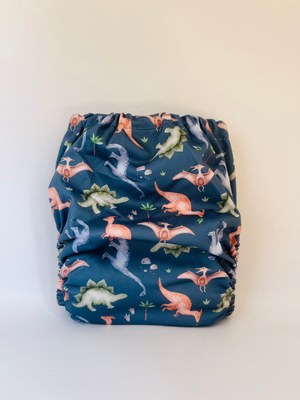 EcoTiny - pocket slim in coolmax a strappo dinosauri fantastici