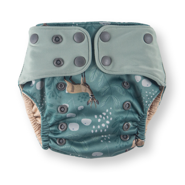 Green Poppy - pocket Coolmax organico renna
