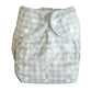 Modern cloth nappies - cover Sage Gingham