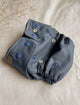 Puppi -  cover lana merinos taglia unica - no lanolizzazione- a strappo blu