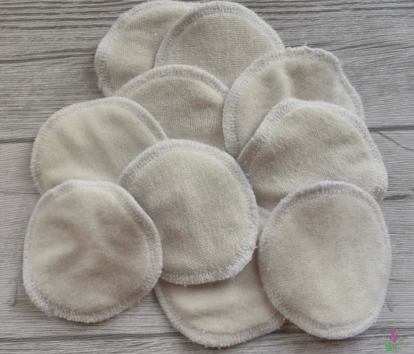 KK - 2 dischetti struccanti grafica in bamboo animali del bosco