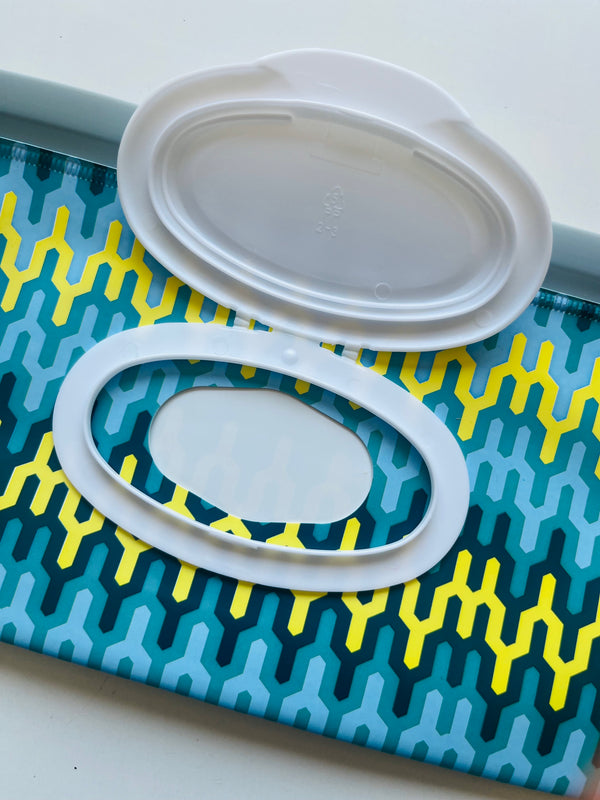 Porta salviette lavabili umidificate in plastica vintage
