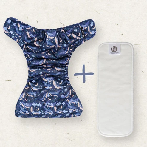 Preordine Ecomini - pocket coolmax balene