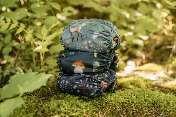 Green Poppy - pocket Coolmax organico renna