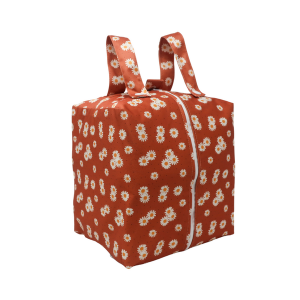 Modern cloth nappies - wet bag pod Ditsy Daisy