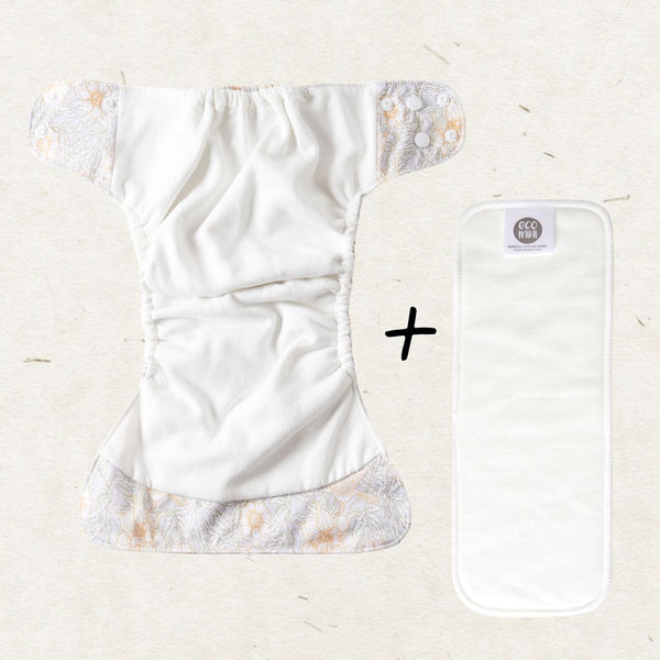 Ecomini - pocket tasca in cotone blossom