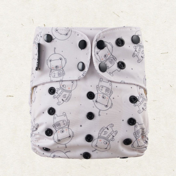 Ecomini - pocket tasca in cotone Space Teddy