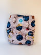 EcoTiny - pocket slim in coolmax a strappo paesaggi lunari