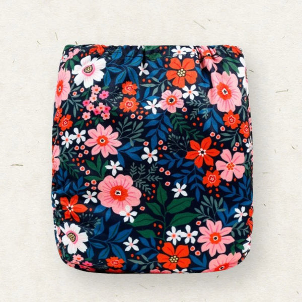 Ecomini - pocket velcro Coolmax Midnight garden