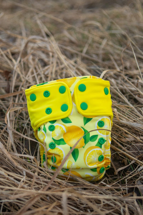 Green Poppy - pocket Coolmax organico limoni