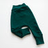 Buuh -  taglia L pantaloni lunghi in lana Merino - Verde smeraldo (500 g/m²)