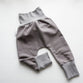 Buuh -  taglia L pantaloni lunghi in cotone - grigio