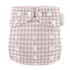 Modern cloth nappies - aio organico Lilac Gingham