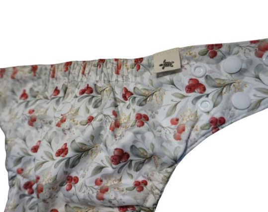 Tots&turdle - pannolino organico ai2/pocket mirtillo rosso