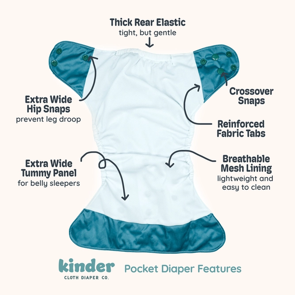 Kinder - pocket organico 2 inserti - Sprout & Spud