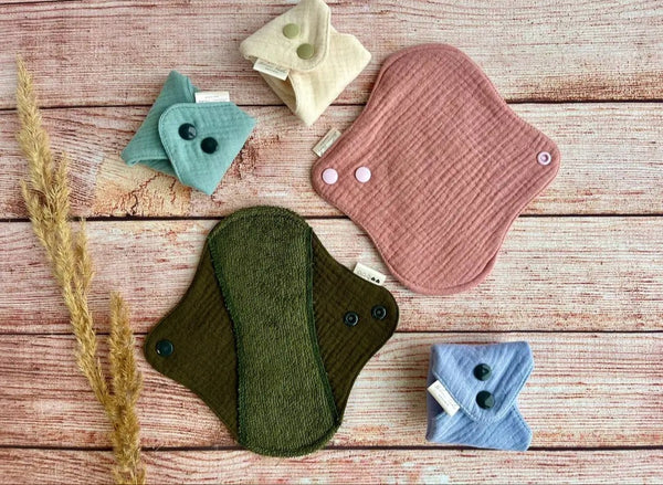 Bloom Pads - salvaslip con imbottitura in mussola organico lilla