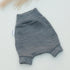 Buuh -  taglia L pantaloni per pannolini in lana merino - Grigio chiaro (670 g/m²)